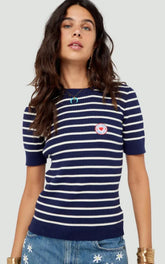 Maglie Donna Ciao Amore - Mini Ribbed Tee - Multicolore