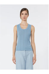 Women's Weekend Tank Tops and Tops - Wkdcose - Light Blue