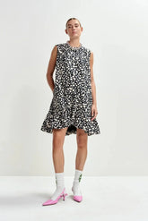 Vestiti casual Donna Essentiel Antwerp - Sleeveless Bow Dress - Multicolore