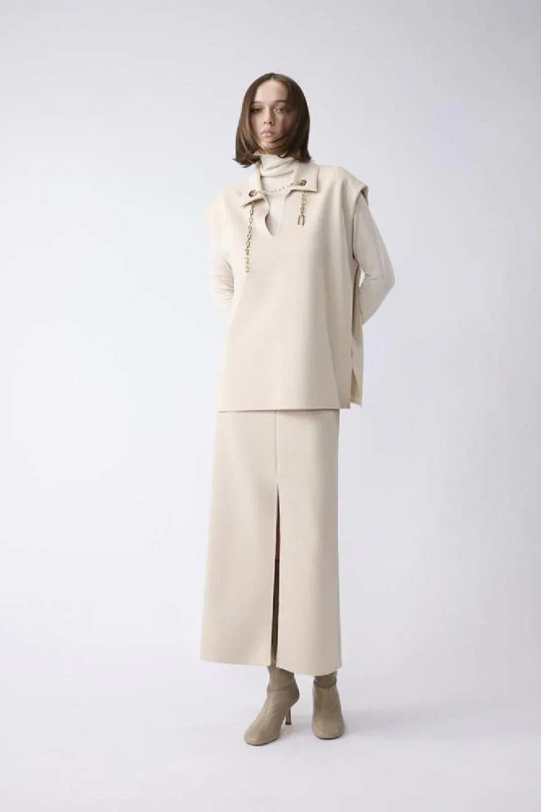 Gonne casual Donna Simona Corsellini - Gonna - Beige