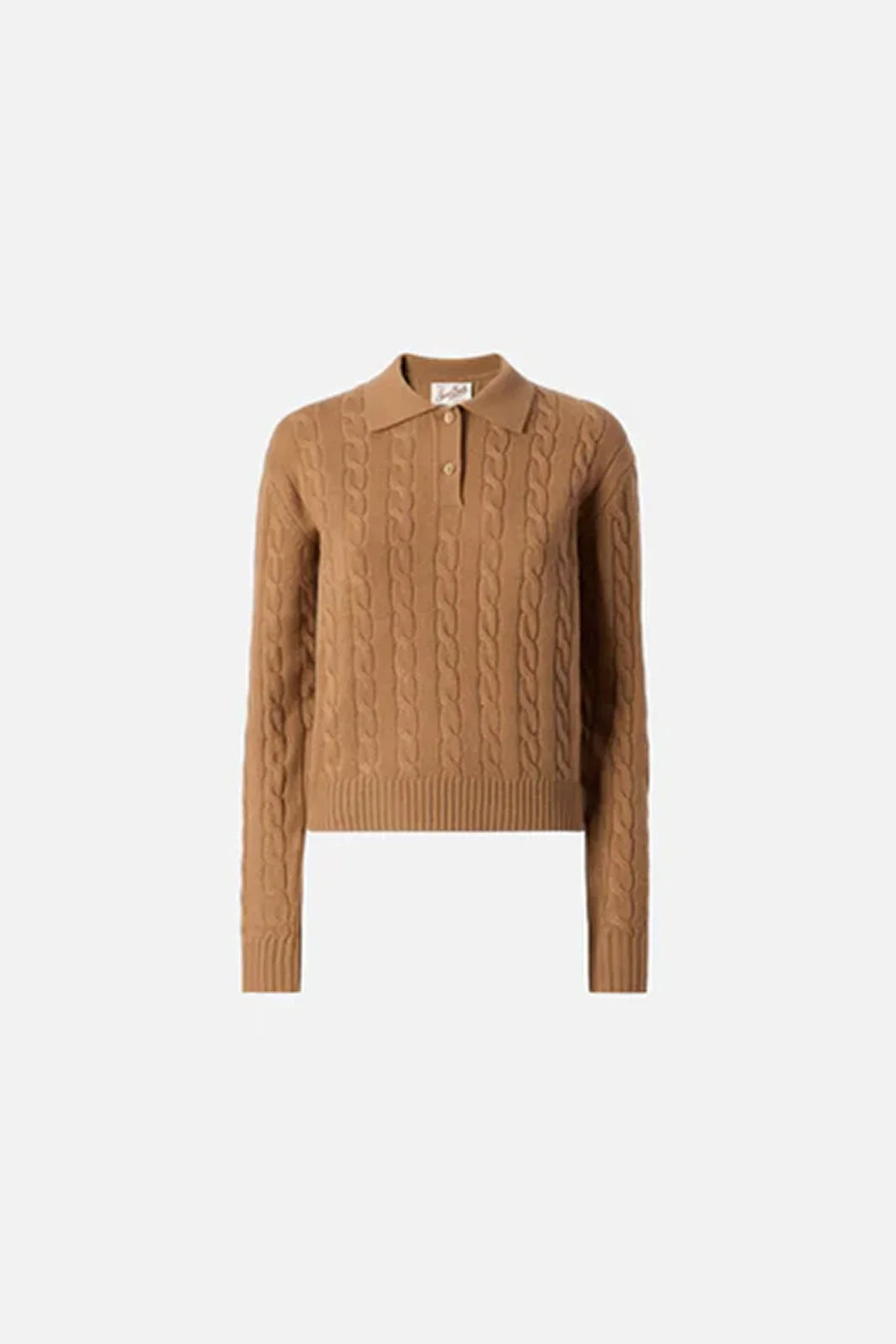 Polo Donna Mc2 Saint Barth - Savoy Wool 19 Camel - Cammello