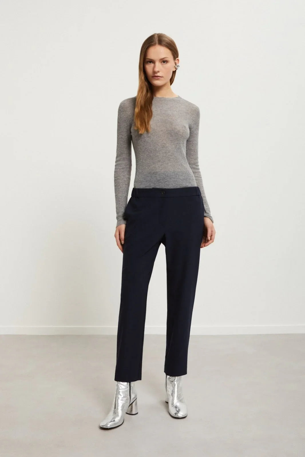 ottod'Ame Women's Pants - Trousers - Blue