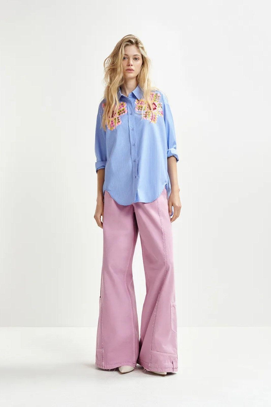 Camicie Donna Essentiel Antwerp - Shirt - Celeste