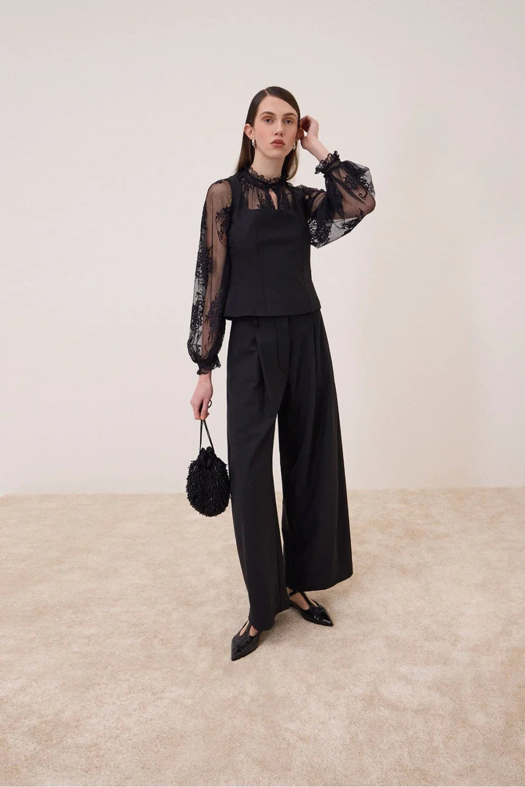 Pantaloni Donna ottod'Ame - Pantalone - Nero