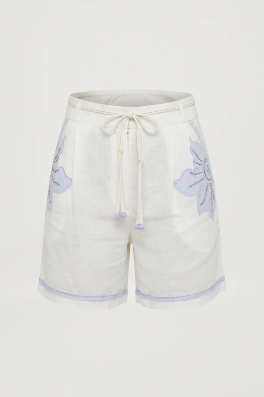 Pantaloncini Donna Scarlett Poppies - Shorts - Bianco