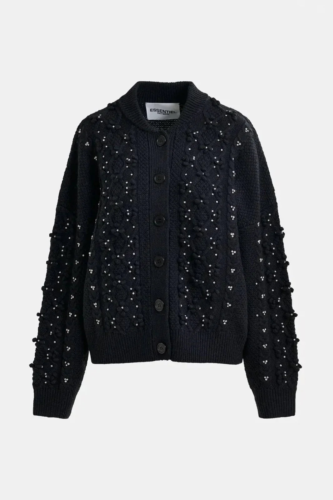 Cardigan Donna Essentiel Antwerp - Iltimate Cardigan - Nero