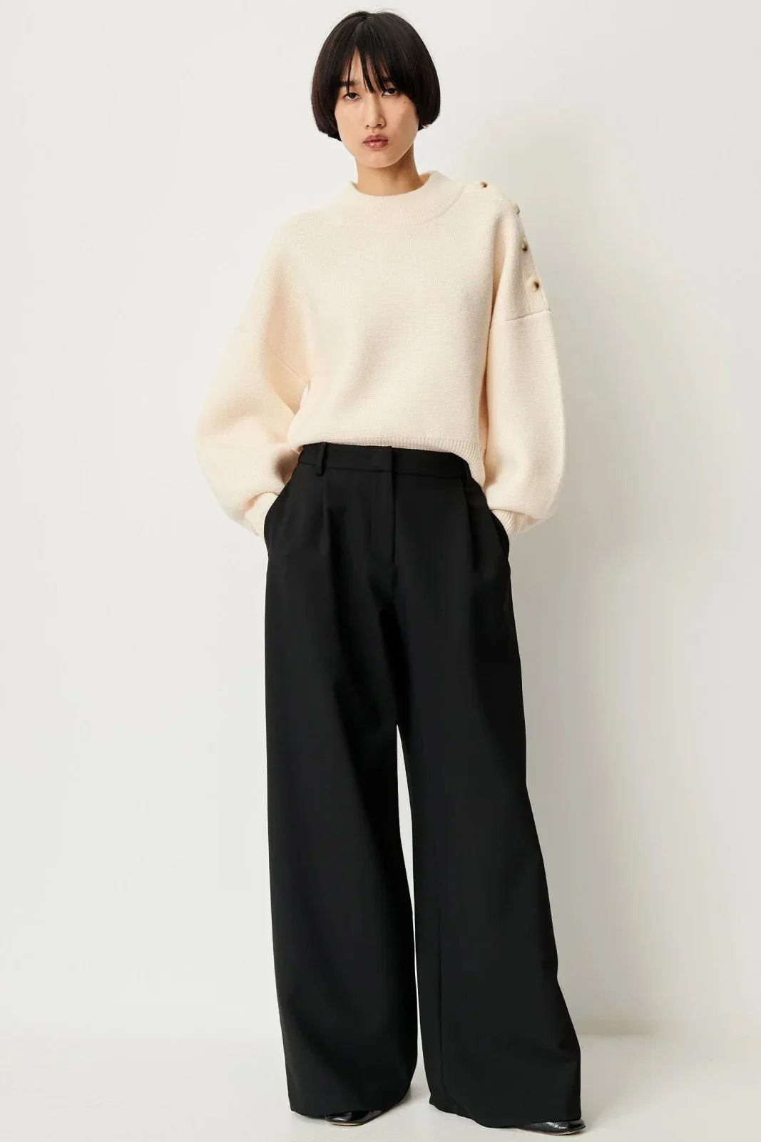 Pantaloni Donna Sessun - Provenco - Nero