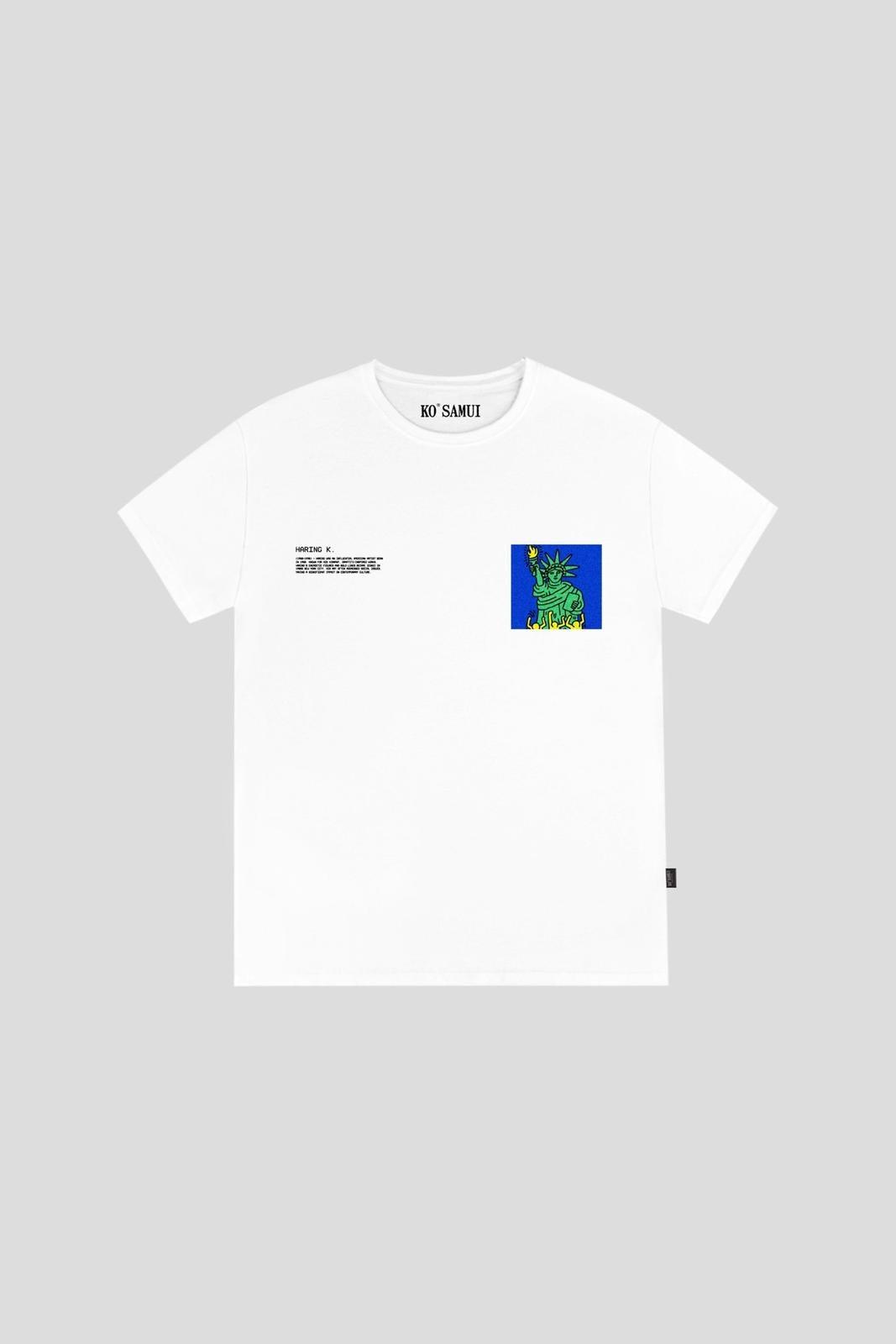 T-shirt Uomo Ko Samui - Artecture Over T-Shirt - Bianco