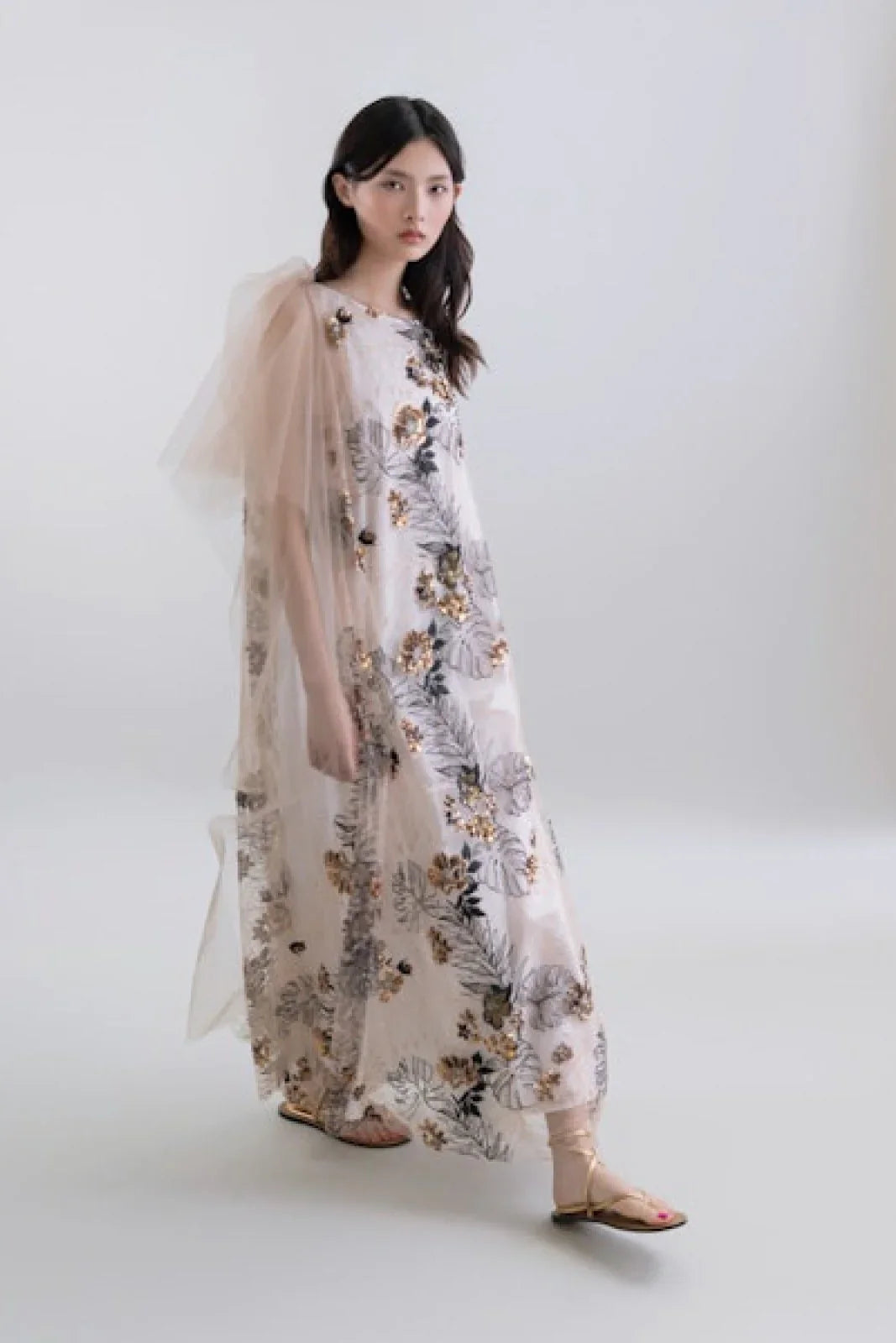 Vestiti da sera e cerimonia Donna Psophia - Dress - Beige