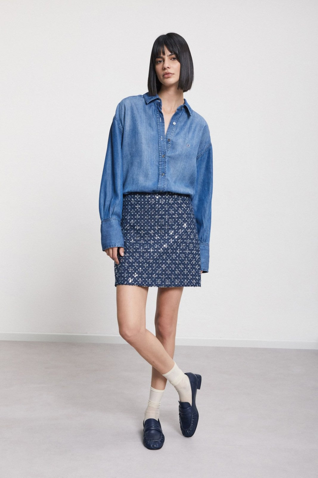 Camicie Donna ottod'Ame - Camicia - Denim