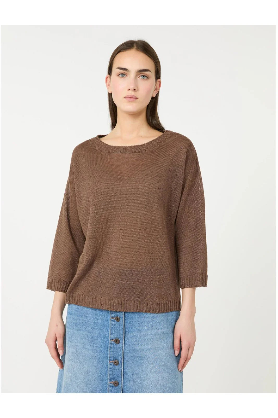 Women's Weekend Sweaters - Wkdcannone - Brown