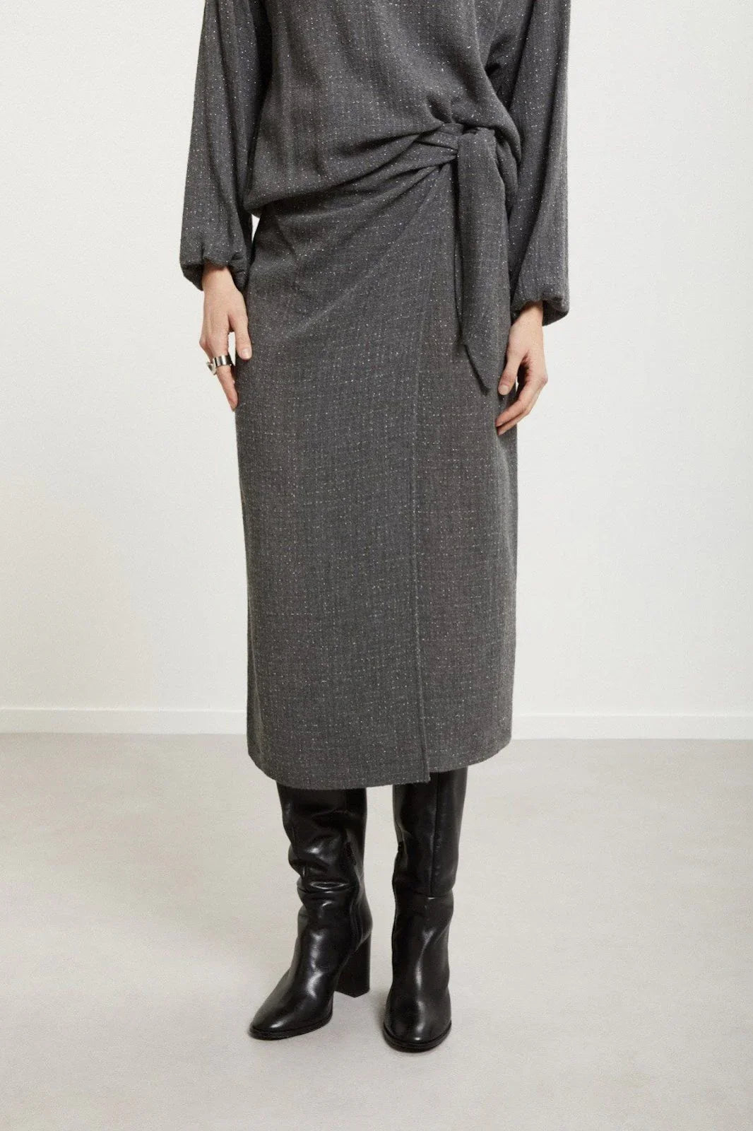 Women's Casual Skirts ottod'Ame - Skirt - Grey