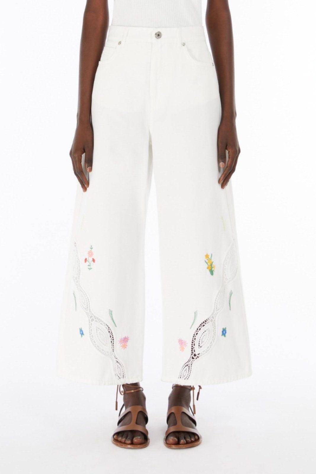 Pantaloni Donna Max Mara - Lord - Bianco