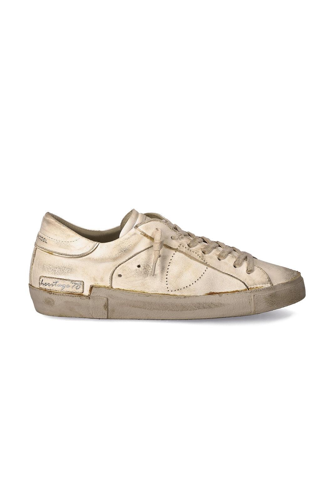 Sneaker Uomo Philippe Model - Prsx Low Man - Bianco