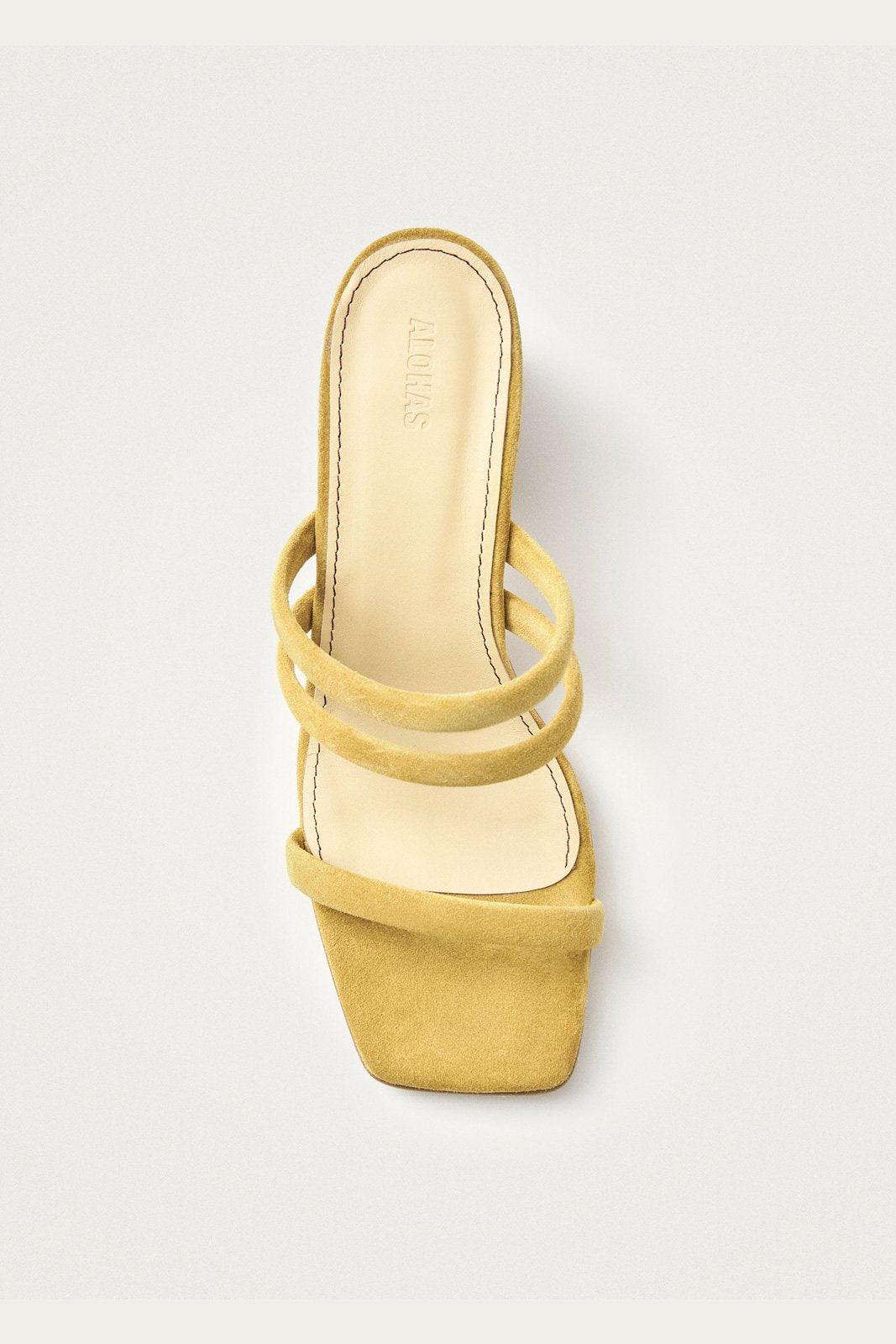 Scarpe con tacco Donna Alohas - Scarpa Con Tacco - Giallo