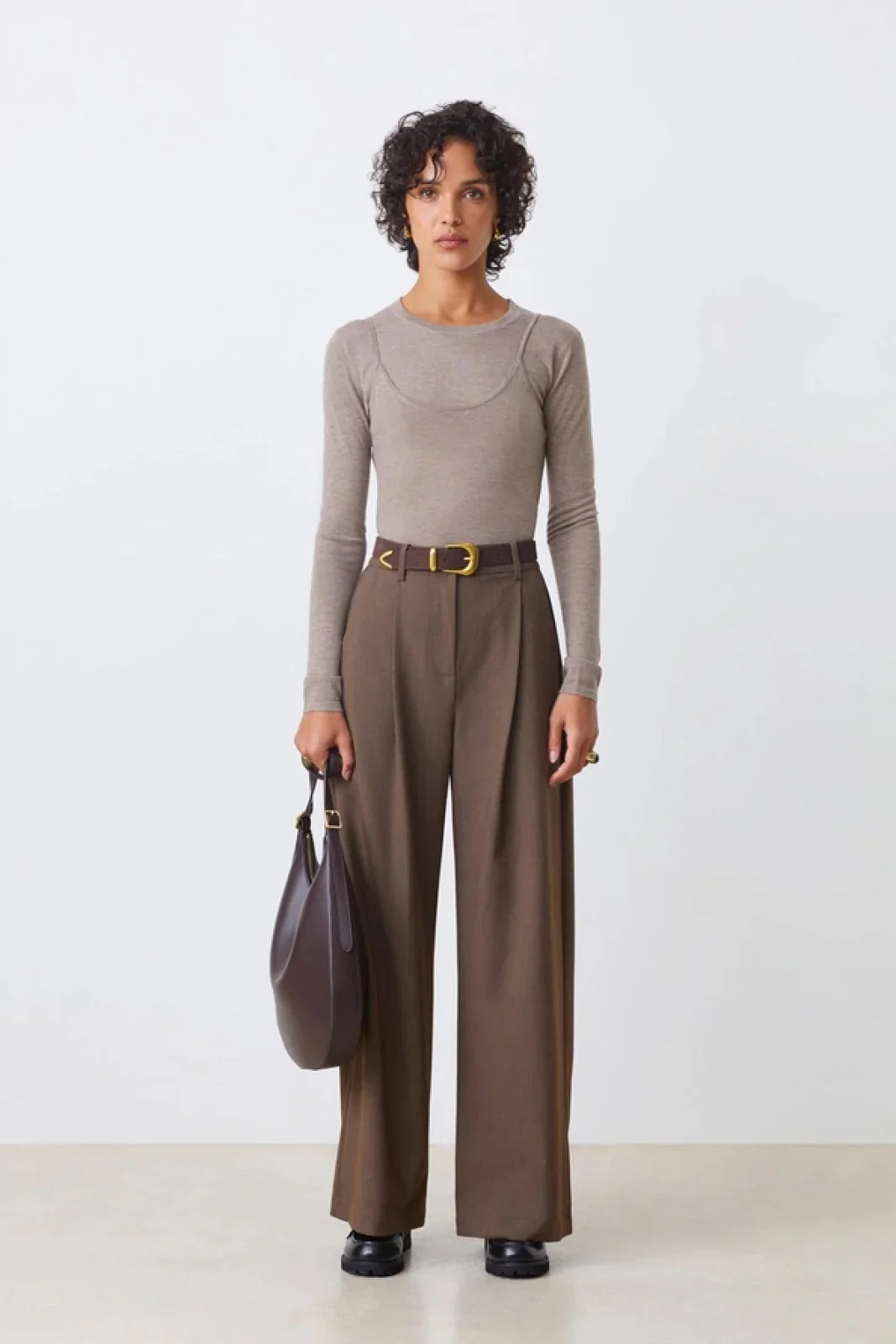 Pantaloni Donna Suncoo - Pantalone - Marrone