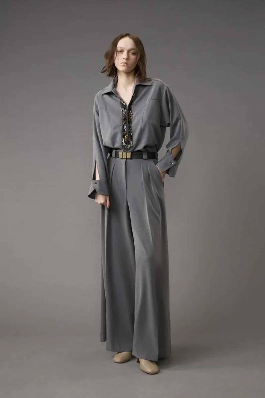 Pantaloni Donna Simona Corsellini - Pantalone - Grigio