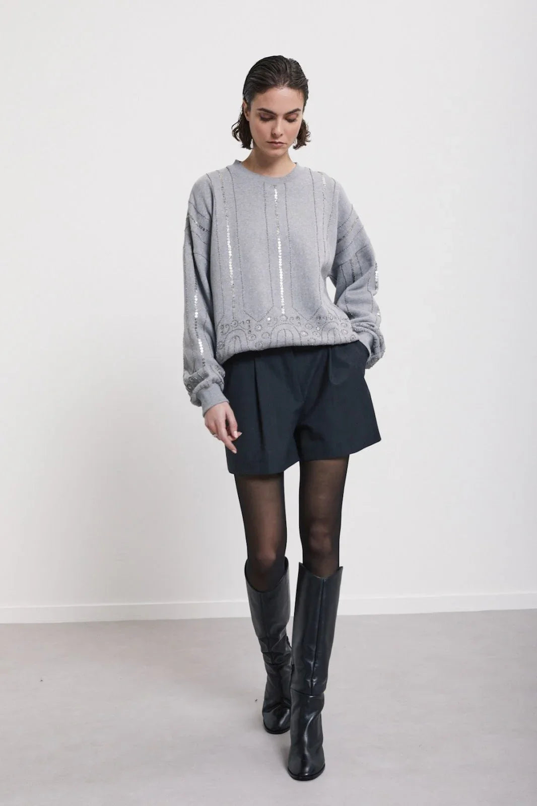 ottod'Ame Women's Shorts - Shorts - Black