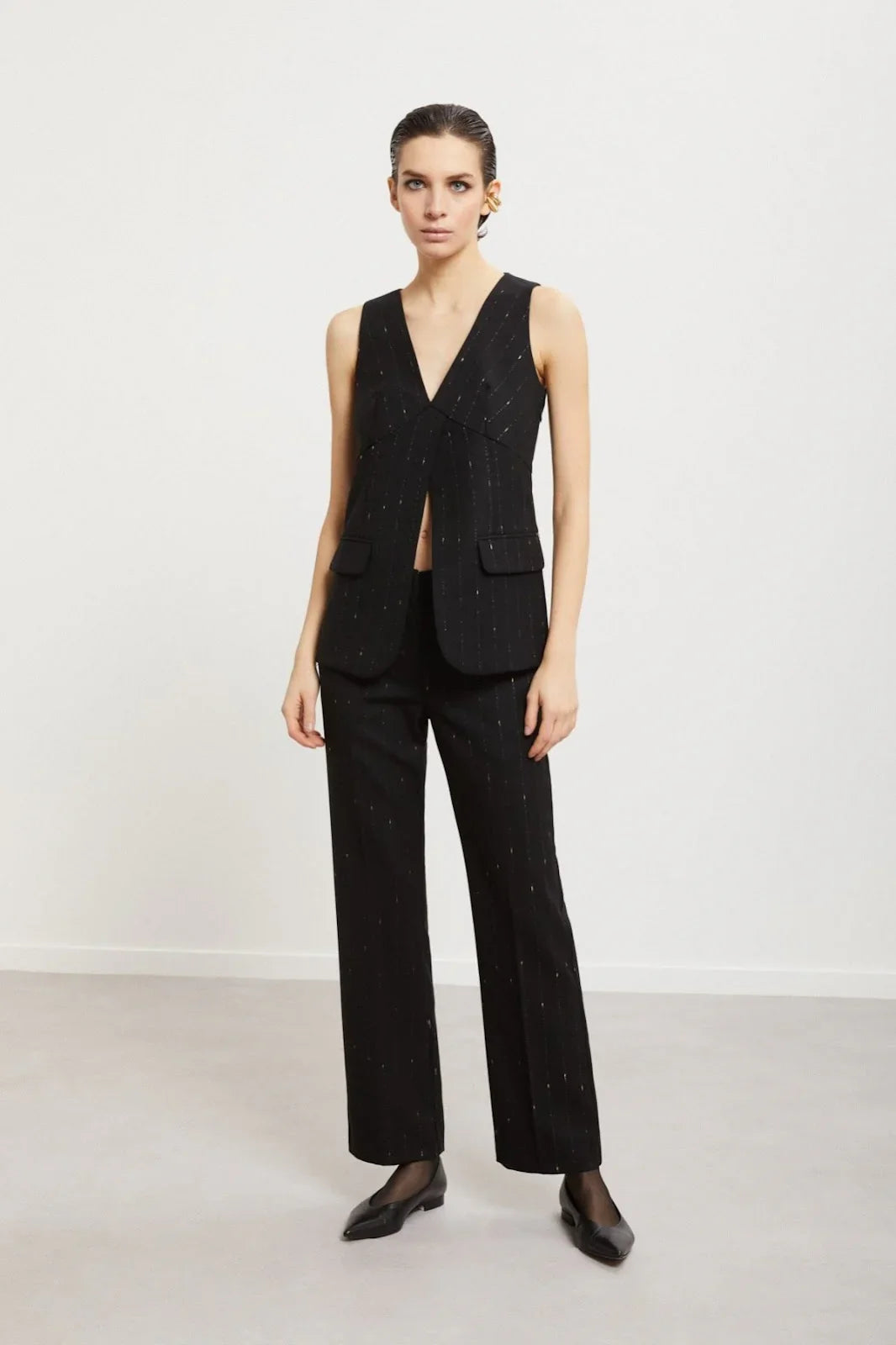 Pantaloni Donna ottod'Ame - Pantalone - Nero