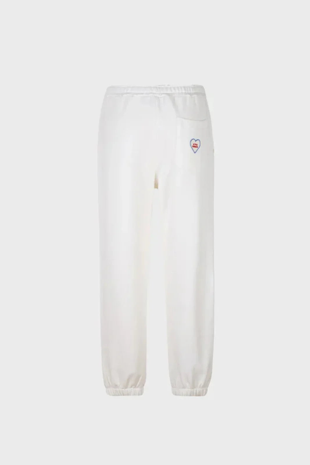 Pantaloni Donna Ciao Amore - Jogger Patch - Bianco