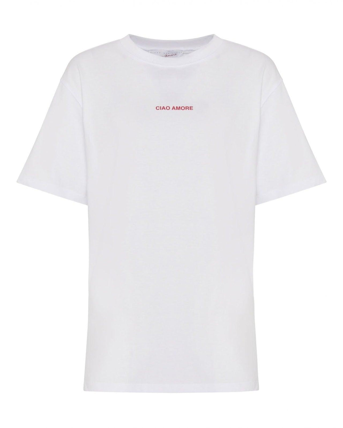 T-shirt Donna Ciao Amore - T-Shirt Italian Summer - Rosso
