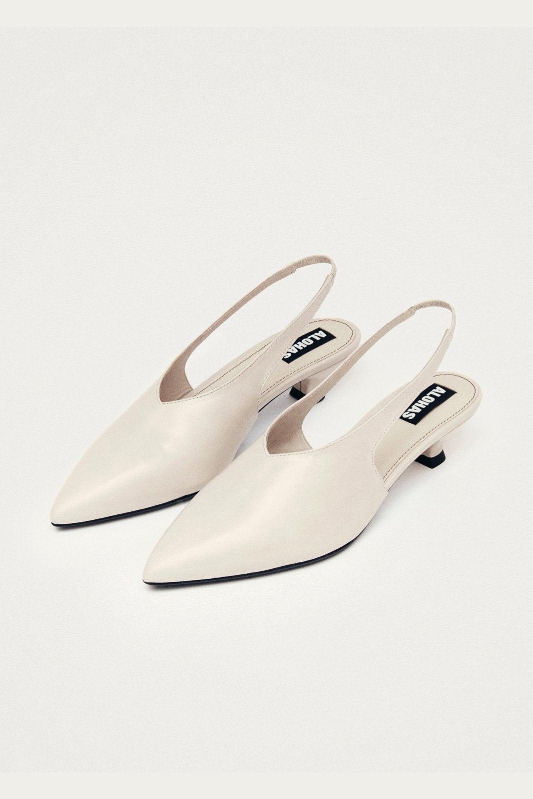 Scarpe con tacco Donna Alohas - Scarpa Con Tacco - Beige