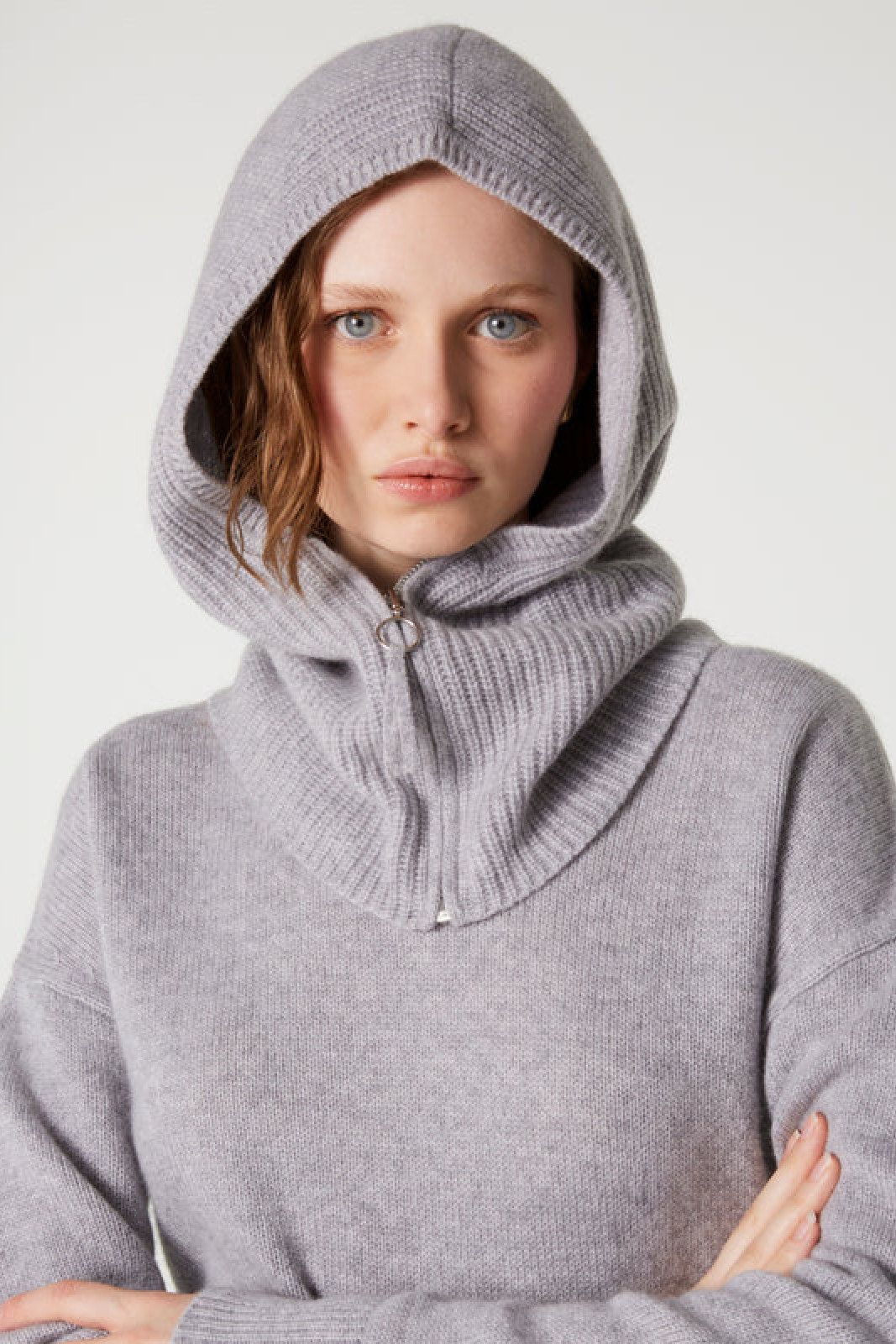 Sciarpe E Stole Absolut Cashmere Augusta Donna – Grigio