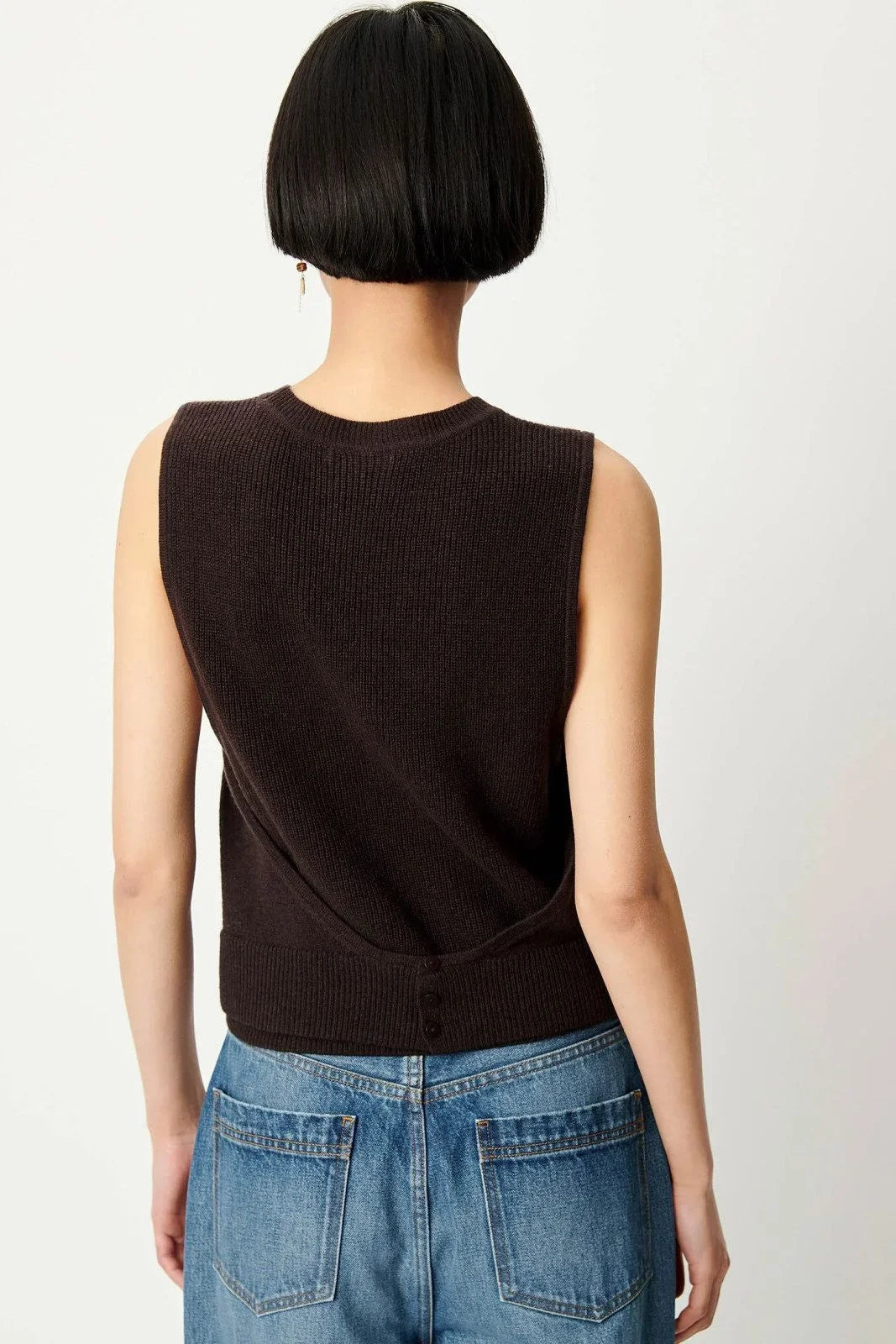 Canotte e top Donna Sessun - Ynoten - Marrone