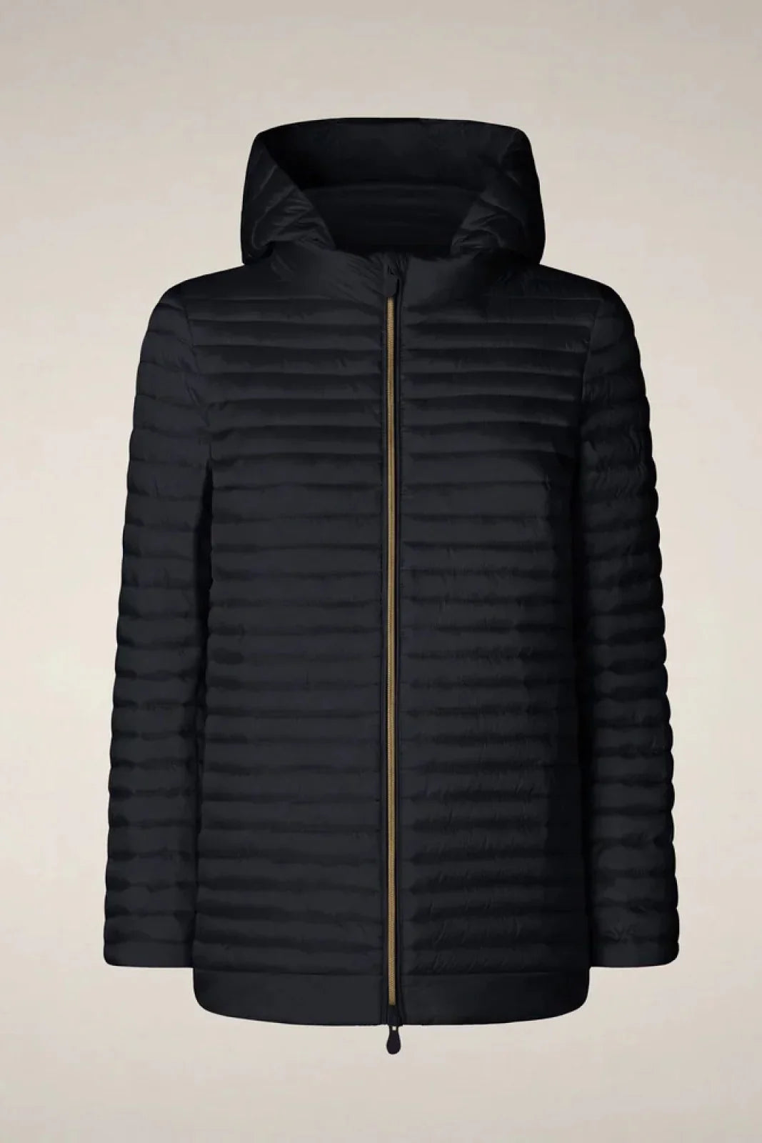 Save The Duck Women's Down Jackets - Hooded Coat - Black