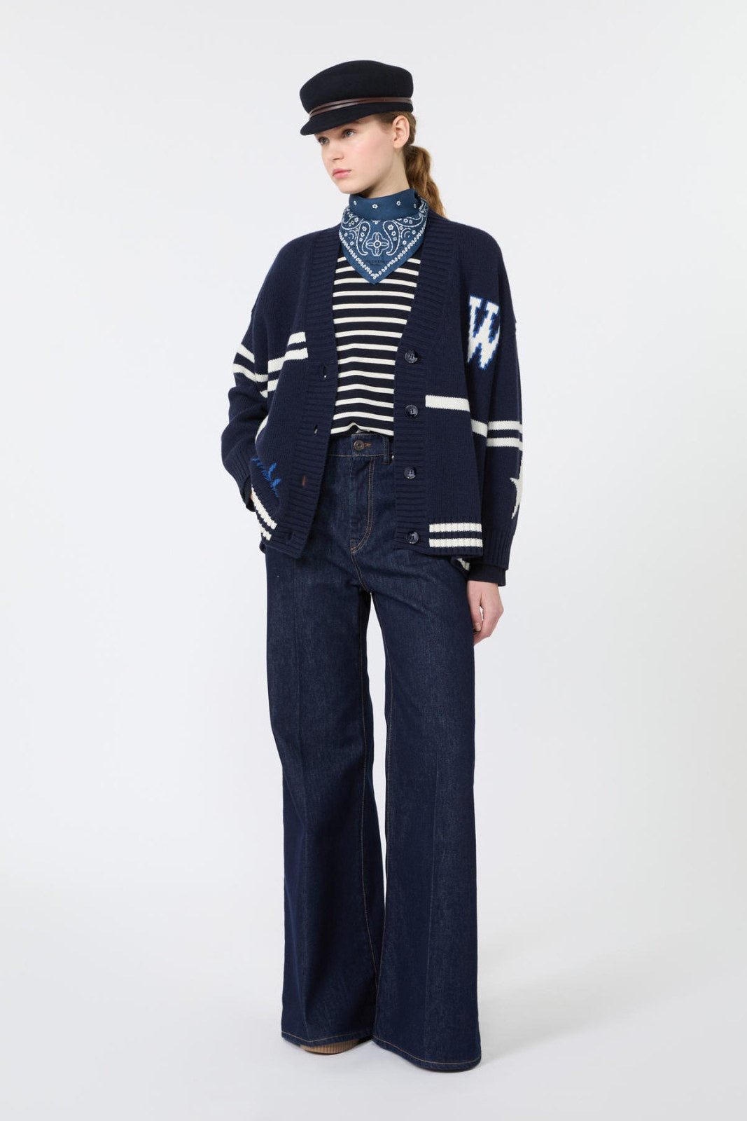 Weekend Women's Cardigan - Wkdbelgio - Blue