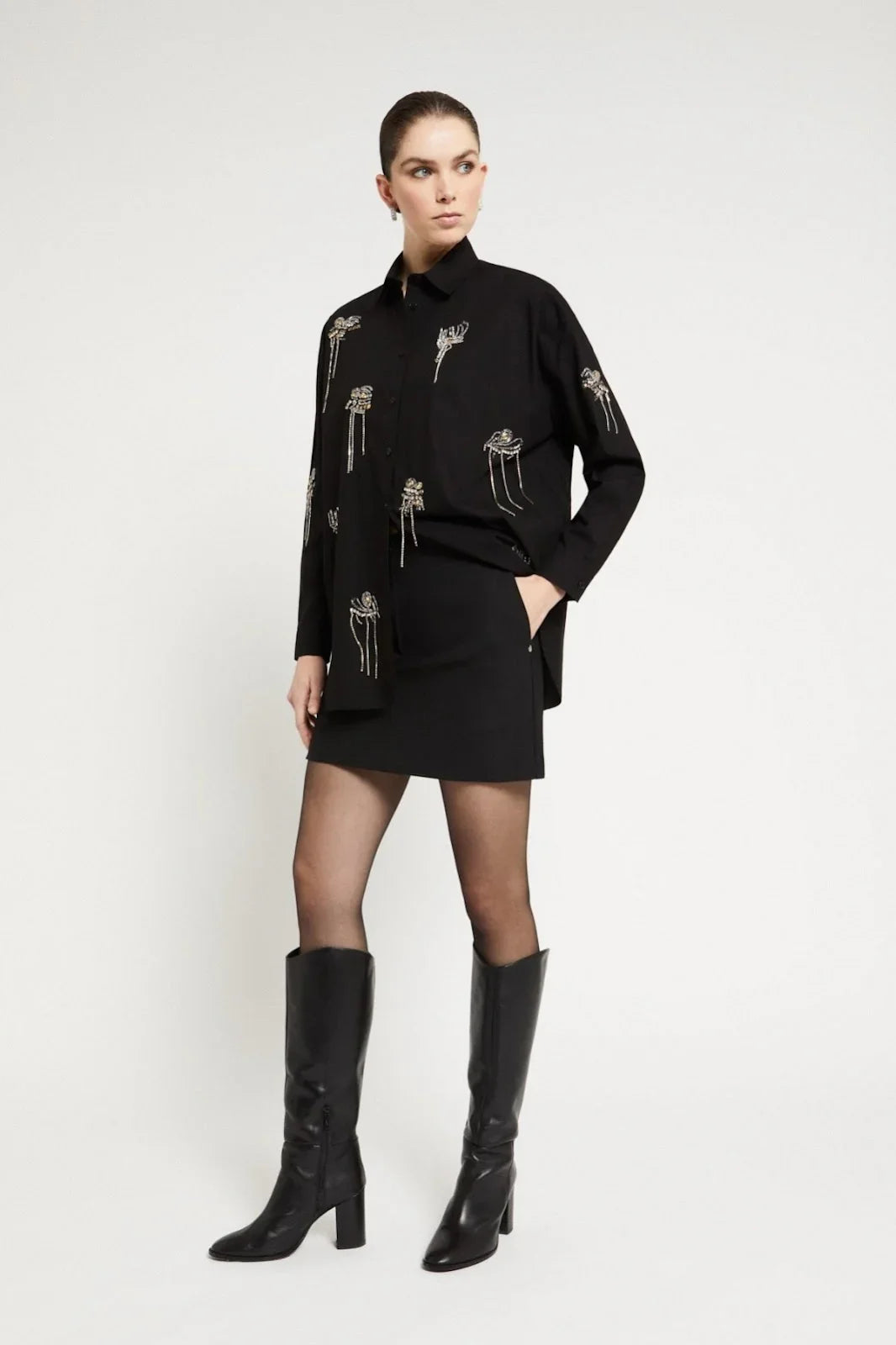 ottod'Ame Women's Shirts - Shirt - Black