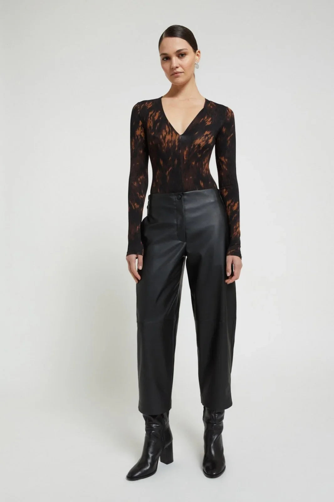 ottod'Ame Women's Pants - Trousers - Black
