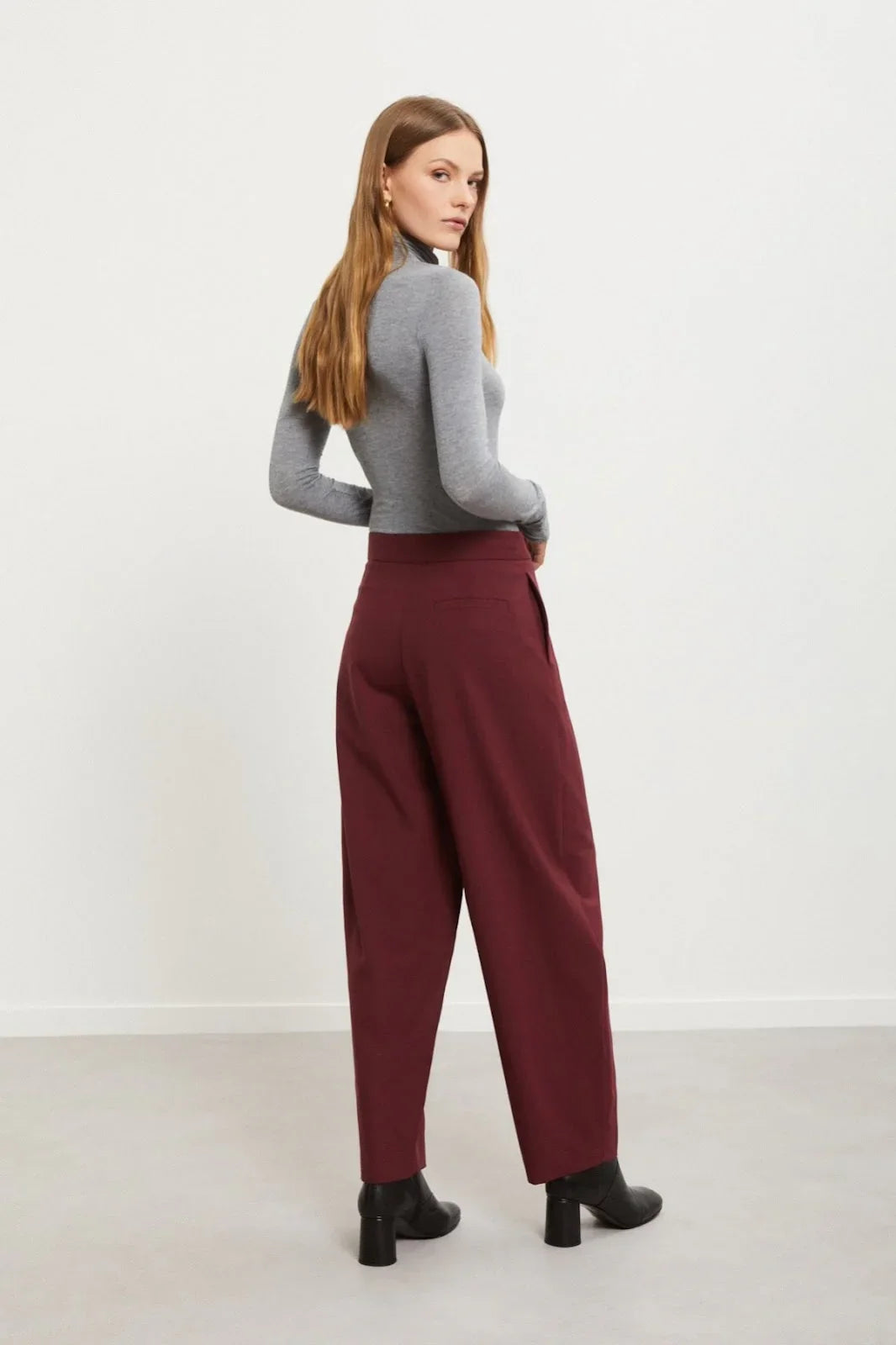 Pantaloni Donna ottod'Ame - Pantalone - Bordeaux