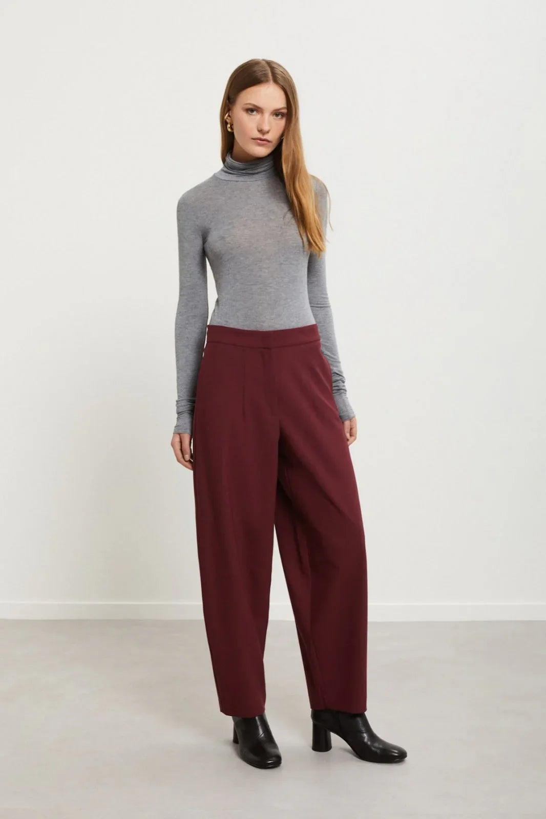 Pantaloni Donna ottod'Ame - Pantalone - Bordeaux