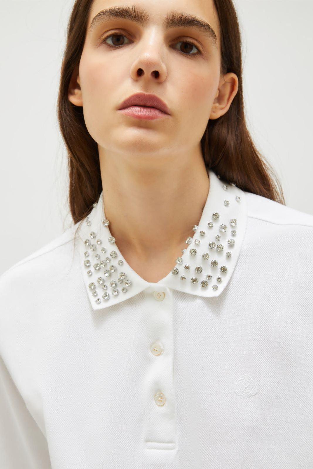 Polo Donna Marella Sport - Gonzaga - Bianco