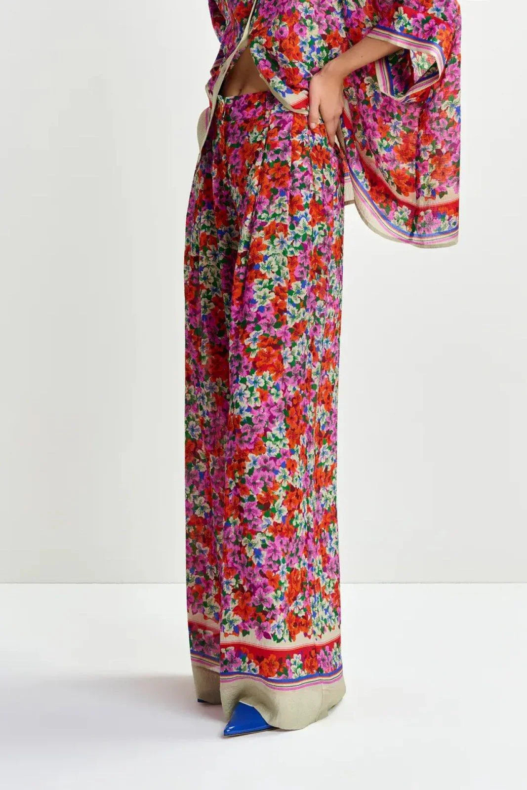 Pantaloni Donna Essentiel Antwerp - Wide Leg Pants - Multicolore