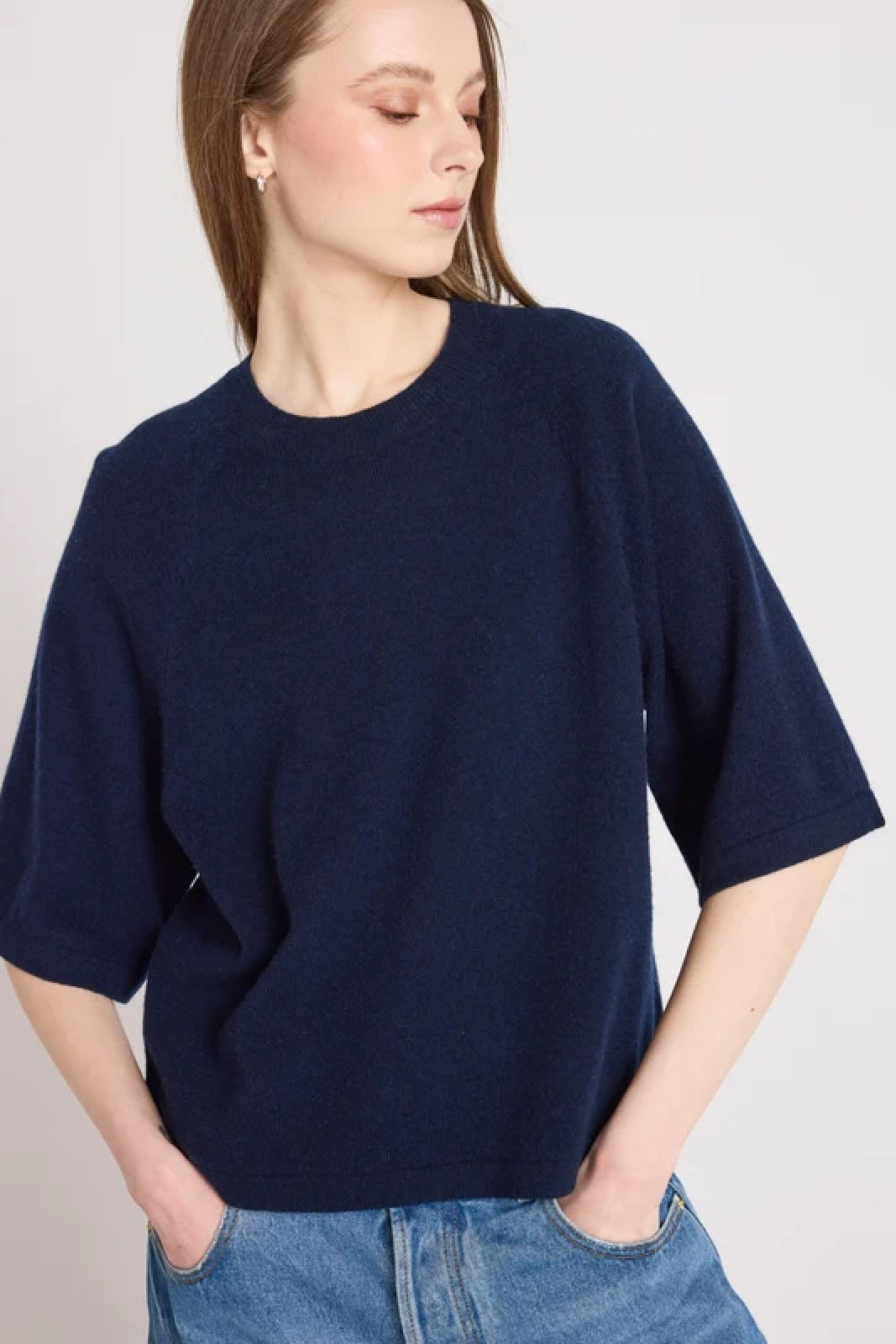 Maglia Absolut Cashmere Leana Donna – Blu