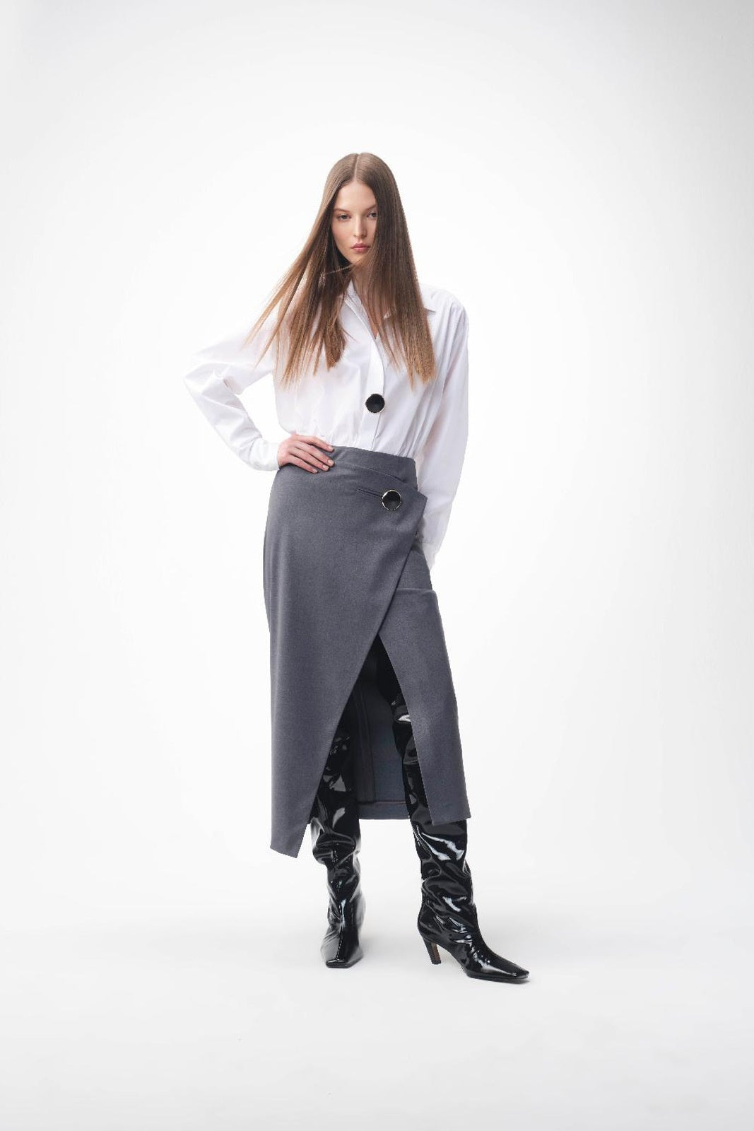 Gonna Simona Corsellini Donna – Nero