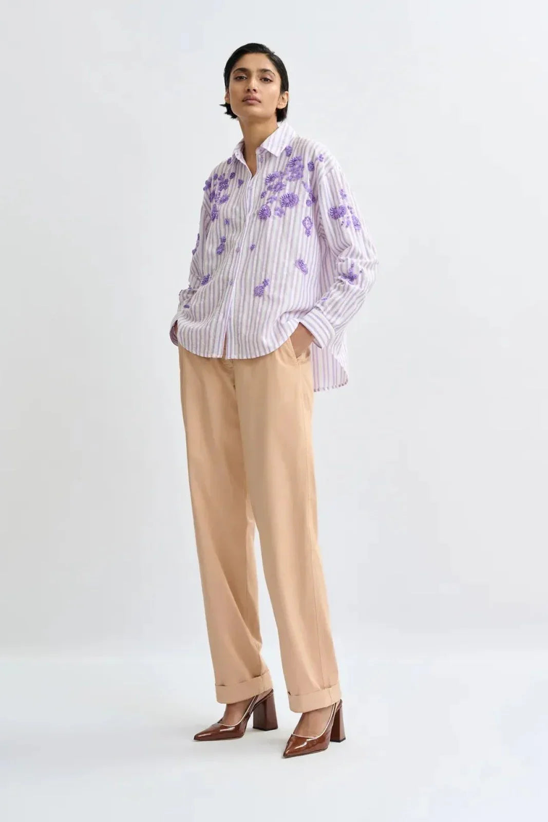 Camicie Donna Essentiel Antwerp - Embellished Shirt - Multicolore