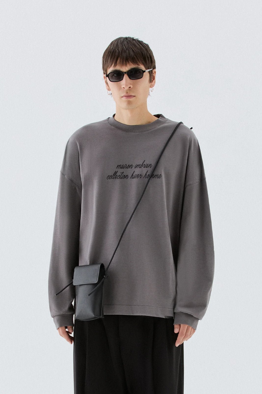 I’m Brian Oversize T-Shirt, Men’s M/L – Gray