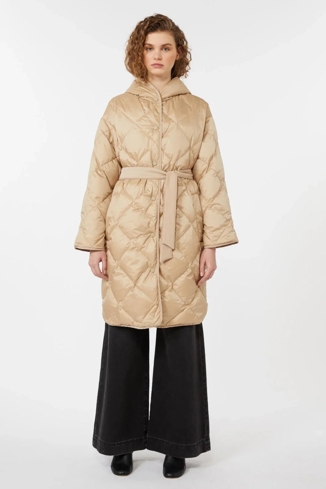 Women's Weekend 2 Down Jackets - Banfy - Beige