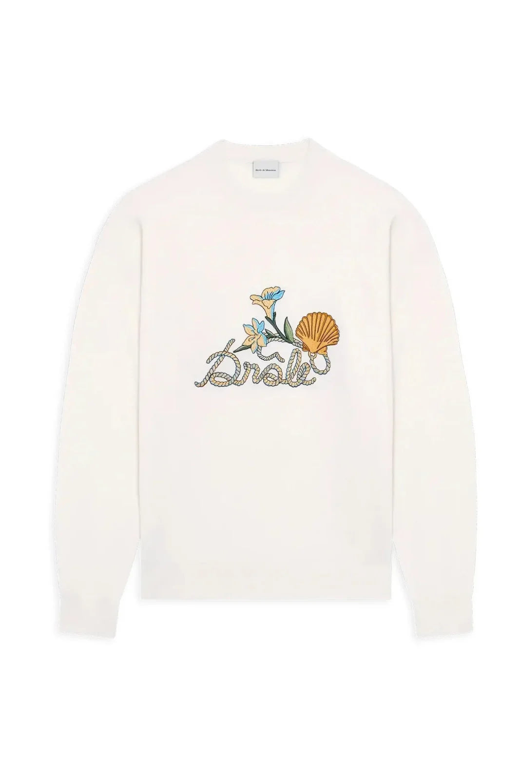 Maglie Uomo Drole de Monsieur - Maglia Girocollo - Panna