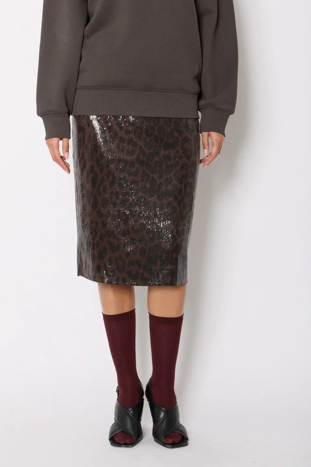 Gonne casual Donna Berenice - Jupe Longue - Nero