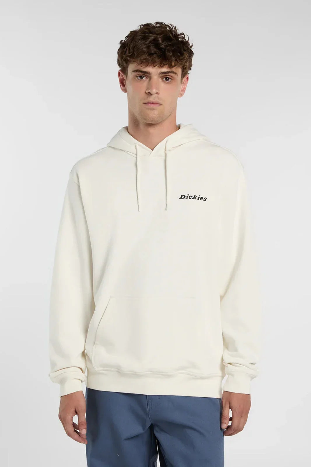 Felpe senza cappuccio Uomo Dickies - Felpa S/Cappuccio - Panna