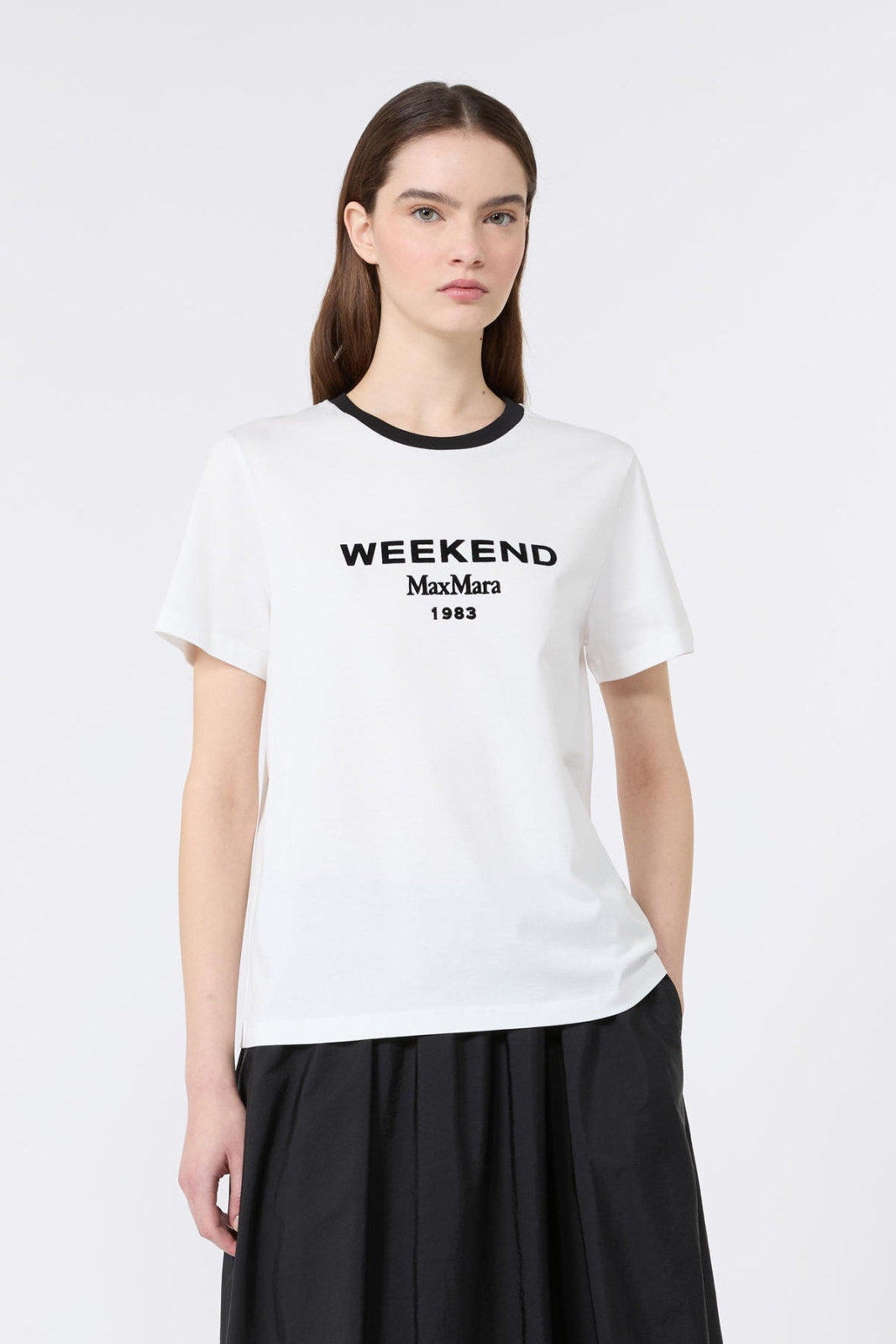 T-shirt Donna Weekend - Wkdedison - Bianco