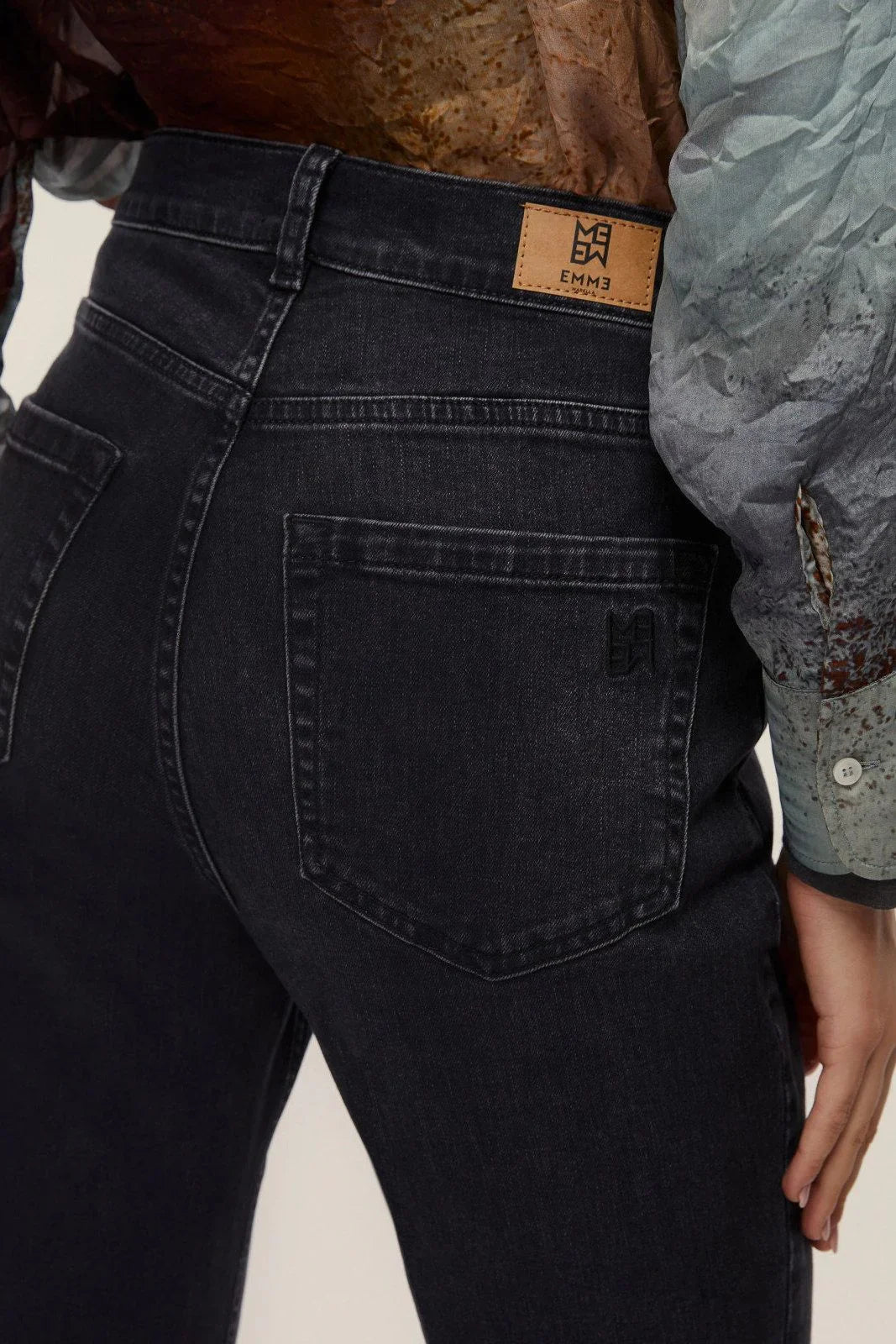 Jeans Donna Emme Marella - Felce - Nero
