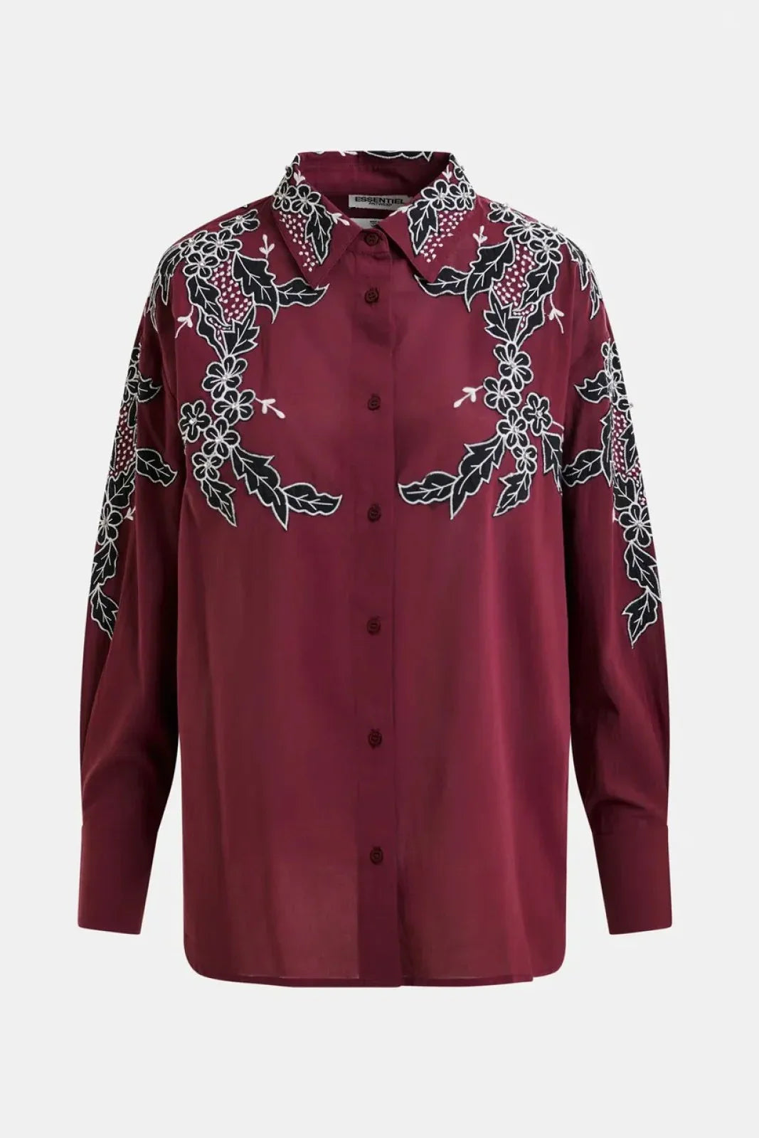 Camicie Donna Essentiel Antwerp - Inglewood Shirt - Bordeaux