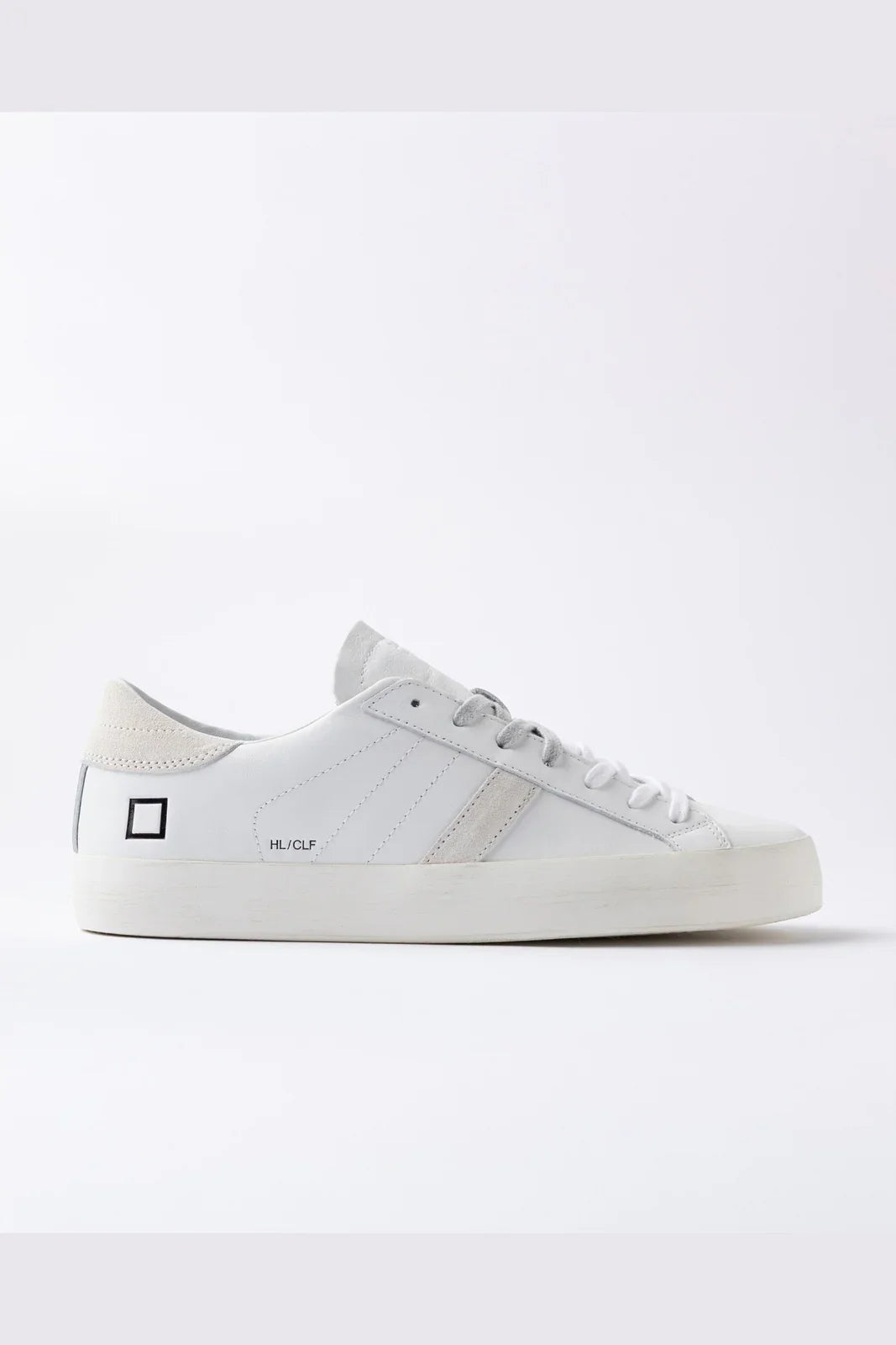 Sneaker Uomo D.A.T.E. - Hill Low Calf - Bianco