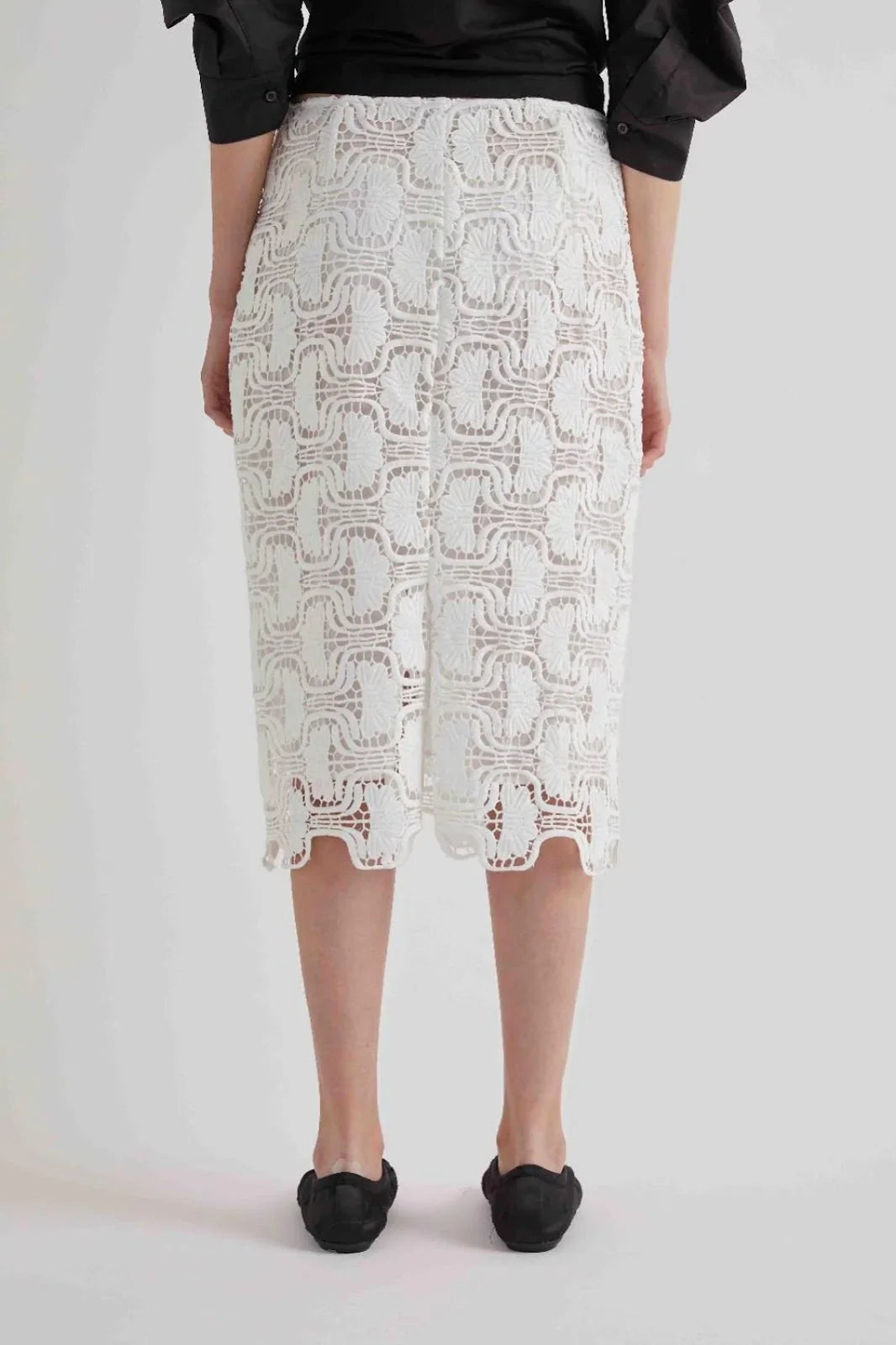 MeiMeiJ Women's Casual Skirts - Skirt - White