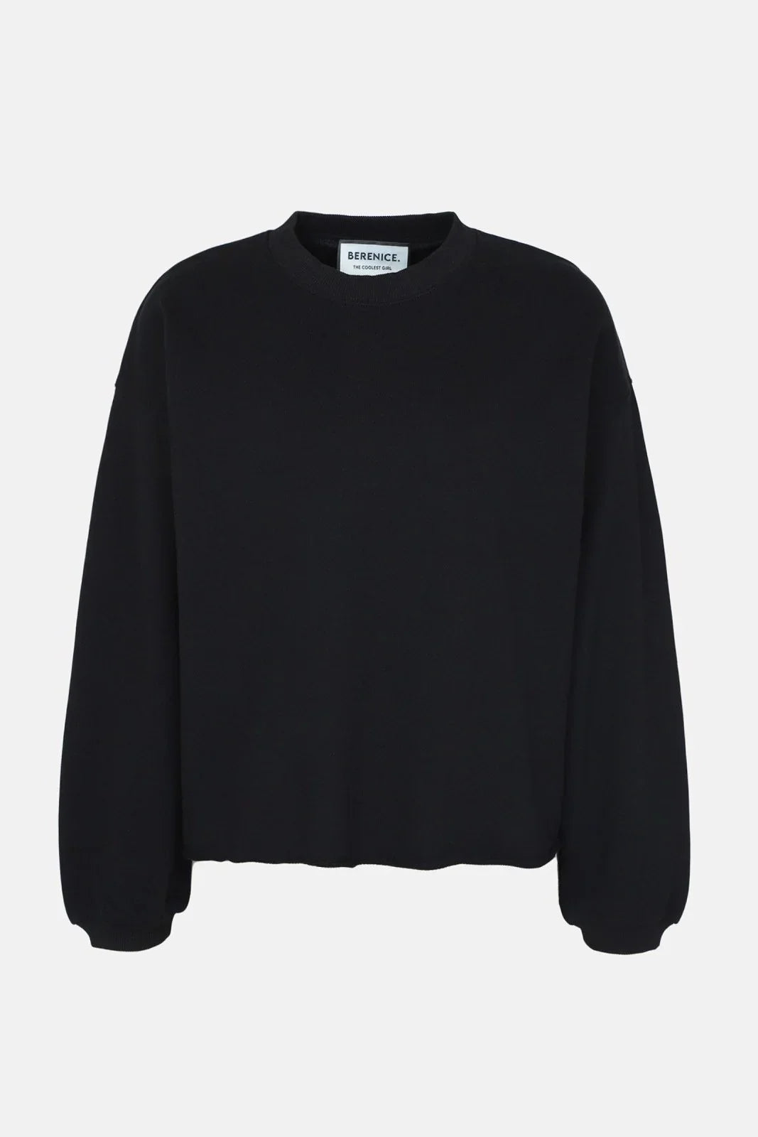 Felpe senza cappuccio Donna Berenice - Sweat Droit - Nero